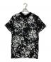 GIVENCHY（ジバンシィ）の古着「フラワープリントTシャツ」｜ブラック
