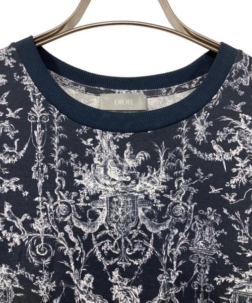 Dior（ディオール）DIOR (ディオール) Toile de Jouy プリントTシャツ ネイビー サイズ:Mの古着・服飾アイテム