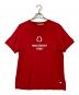 MONCLER（モンクレール）の古着「コラボロゴプリントTシャツ」｜レッド