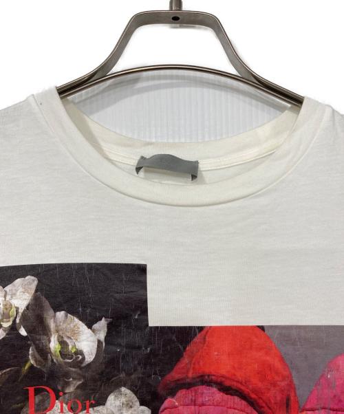 Dior（ディオール）DIOR (ディオール) Francois Bard プリントTシャツ ホワイト サイズ:XSの古着・服飾アイテム