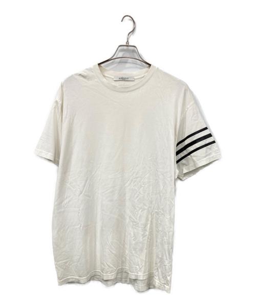 GIVENCHY（ジバンシィ）GIVENCHY (ジバンシィ) スリーブラインTシャツ ホワイト サイズ:Sの古着・服飾アイテム