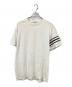 GIVENCHY（ジバンシィ）の古着「スリーブラインTシャツ」｜ホワイト