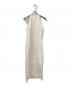 jil grace（ジル グレイス）の古着「SCULPT DRESS」｜ベージュ