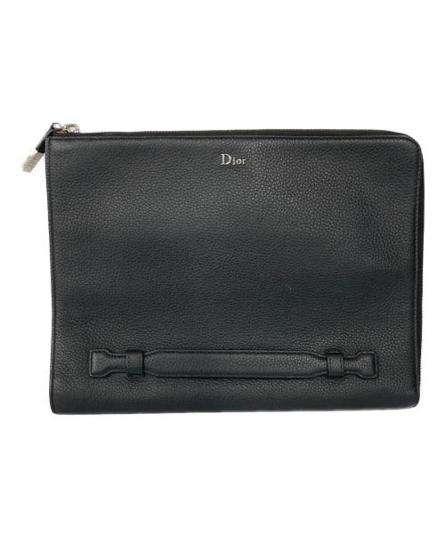 Dior（ディオール）DIOR (ディオール) クラッチバッグ ブラックの古着・服飾アイテム