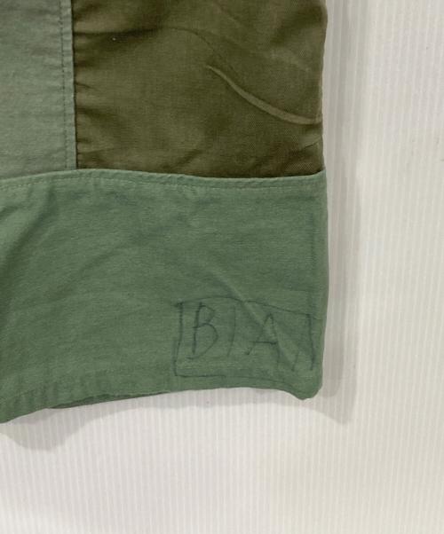 redad（レダッド）redad (レダッド) 再構築ベイカーパンツ オリーブ サイズ:表記無しの古着・服飾アイテム
