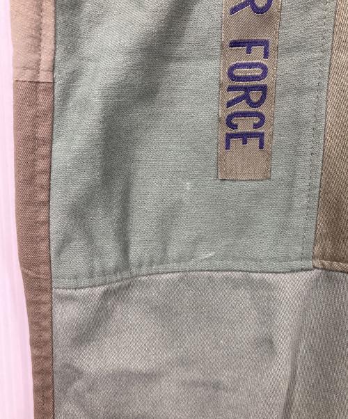 redad（レダッド）redad (レダッド) 再構築ベイカーパンツ オリーブ サイズ:表記無しの古着・服飾アイテム