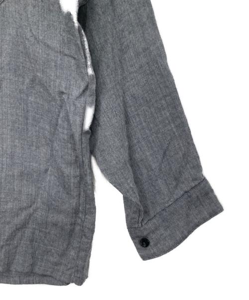 KENZO（ケンゾー）KENZO (ケンゾー) グラデーションウールシャツ グレー サイズ:Mの古着・服飾アイテム