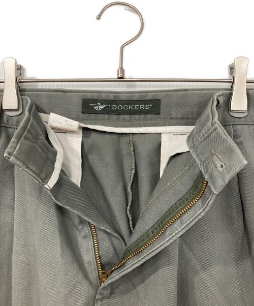 DOCKERS（ドッカーズ）DOCKERS (ドッカーズ) チノパン グレー サイズ:W33×L32の古着・服飾アイテム