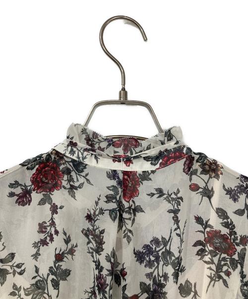 Snidel（スナイデル）Snidel (スナイデル) Sustainable20周年プリントワンピース ホワイト×グリーンの古着・服飾アイテム