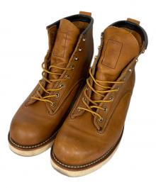 RED WING（レッドウィング）の古着「6Inch LINEMAN BOOTS/6インチ ラインマンブーツ」｜ブラウン