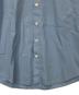 中古・古着 AURALEE (オーラリー) WASHED FINX TWILL BIG HALF SLEEVED SHIRT/ウォッシュドフィンクスツイルビッグハーフスリーブシャツ ブルー サイズ:4：12000円