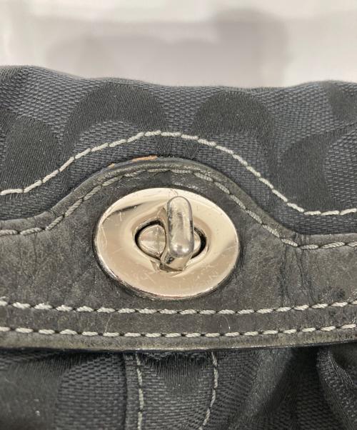 COACH（コーチ）COACH (コーチ) ショルダーバッグ ブラックの古着・服飾アイテム