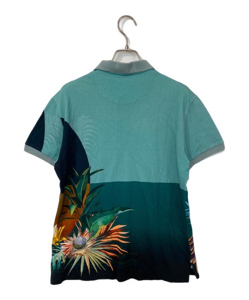 ETRO（エトロ）ETRO (エトロ) グラフィックポロシャツ ブラック サイズ:Mの古着・服飾アイテム