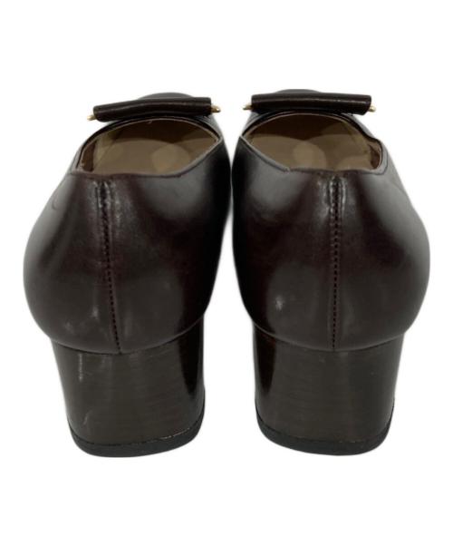 Salvatore Ferragamo（サルヴァトーレ フェラガモ）Salvatore Ferragamo (サルヴァトーレ フェラガモ) パンプス ブラウン サイズ:22の古着・服飾アイテム