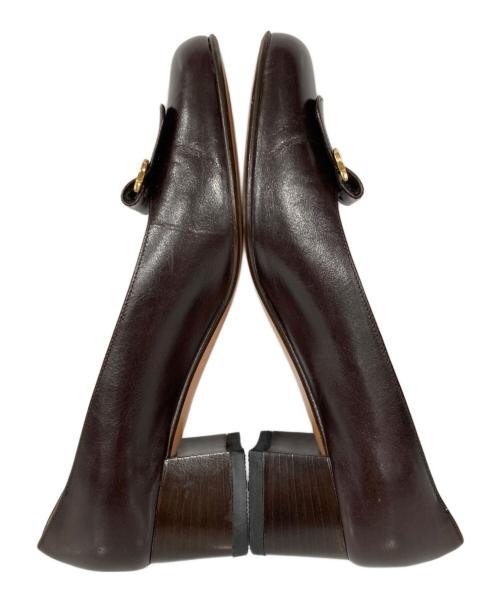 Salvatore Ferragamo（サルヴァトーレ フェラガモ）Salvatore Ferragamo (サルヴァトーレ フェラガモ) パンプス ブラウン サイズ:22の古着・服飾アイテム