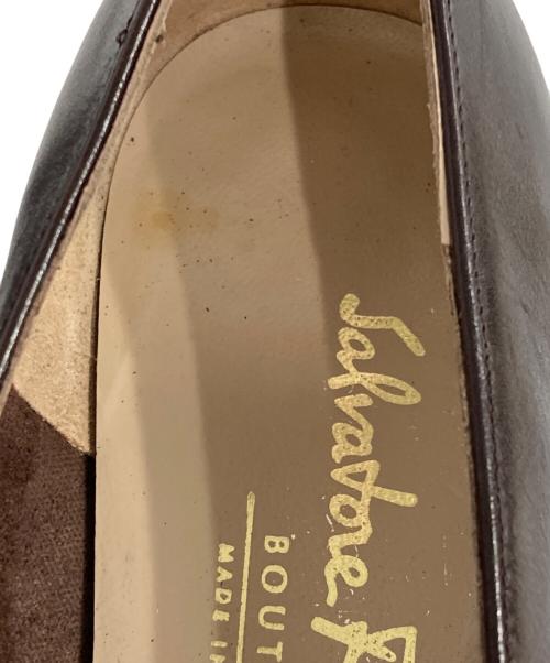Salvatore Ferragamo（サルヴァトーレ フェラガモ）Salvatore Ferragamo (サルヴァトーレ フェラガモ) パンプス ブラウン サイズ:22の古着・服飾アイテム