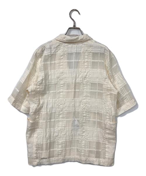 JOURNAL STANDARD（ジャーナルスタンダード）JOURNAL STANDARD (ジャーナルスタンダード) チェックシアーシャツ ホワイト サイズ:F 未使用品の古着・服飾アイテム