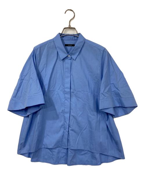 JOURNAL STANDARD（ジャーナルスタンダード）JOURNAL STANDARD (ジャーナルスタンダード) コットンベルスリーブシャツ ブルー サイズ:Fの古着・服飾アイテム