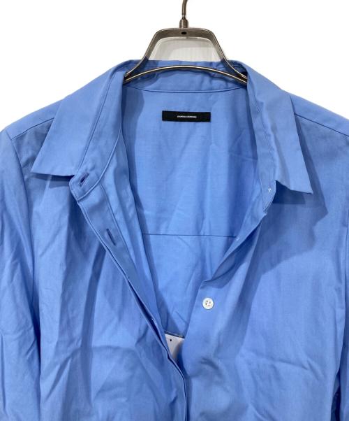 JOURNAL STANDARD（ジャーナルスタンダード）JOURNAL STANDARD (ジャーナルスタンダード) コットンベルスリーブシャツ ブルー サイズ:Fの古着・服飾アイテム