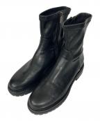 Molliniモリーニ）の古着「STRECH SMOOTH BOOTS」｜ブラック