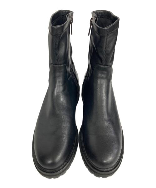 Mollini（モリーニ）Mollini (モリーニ) STRECH SMOOTH BOOTS ブラック サイズ:38の古着・服飾アイテム