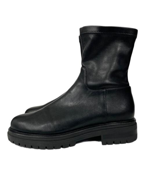 Mollini（モリーニ）Mollini (モリーニ) STRECH SMOOTH BOOTS ブラック サイズ:38の古着・服飾アイテム