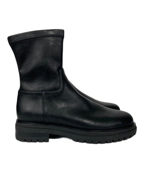 Mollini（モリーニ）Mollini (モリーニ) STRECH SMOOTH BOOTS ブラック サイズ:38の古着・服飾アイテム
