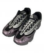 NEW BALANCEニューバランス）の古着「ローカットスニーカー」｜グレー×パープル