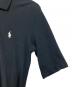 中古・古着 RALPH LAUREN (ラルフローレン) ベルト付ポロシャツワンピース ブラック サイズ:M：6000円