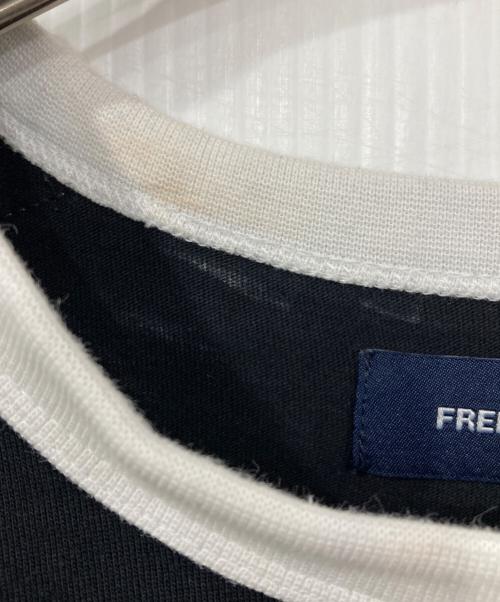 FRED PERRY（フレッドペリー）FRED PERRY (フレッドペリー) ショルダーラインワンピース ブラック サイズ:36の古着・服飾アイテム