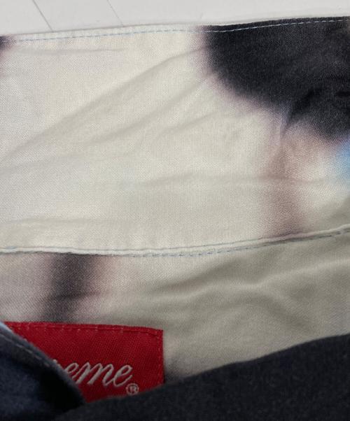 SUPREME（シュプリーム）Supreme (シュプリーム) Penguins Rayon S/S Shirt ブルー サイズ:Sの古着・服飾アイテム