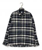 THE NORTH FACEザ ノース フェイス）の古着「ロングスリーブストレッチフランネルシャツ」｜グレー