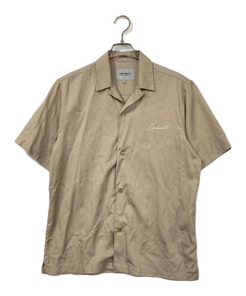 CarHartt（カーハート）CarHartt (カーハート) S/S Delray Shirt ベージュ サイズ:Sの古着・服飾アイテム