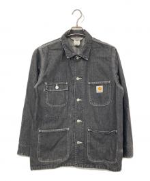 CarHartt（カーハート）の古着「デニムカバーオール」｜グレー
