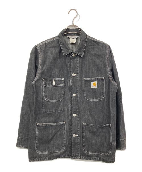 CarHartt（カーハート）CarHartt (カーハート) デニムカバーオール グレー サイズ:Mの古着・服飾アイテム