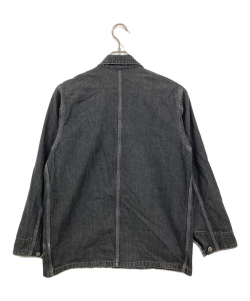 CarHartt（カーハート）CarHartt (カーハート) デニムカバーオール グレー サイズ:Mの古着・服飾アイテム