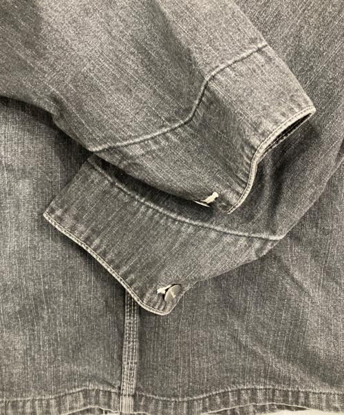 CarHartt（カーハート）CarHartt (カーハート) デニムカバーオール グレー サイズ:Mの古着・服飾アイテム