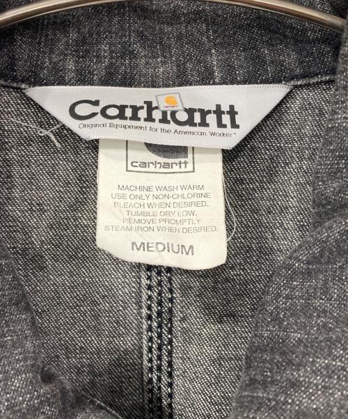 CarHartt（カーハート）CarHartt (カーハート) デニムカバーオール グレー サイズ:Mの古着・服飾アイテム