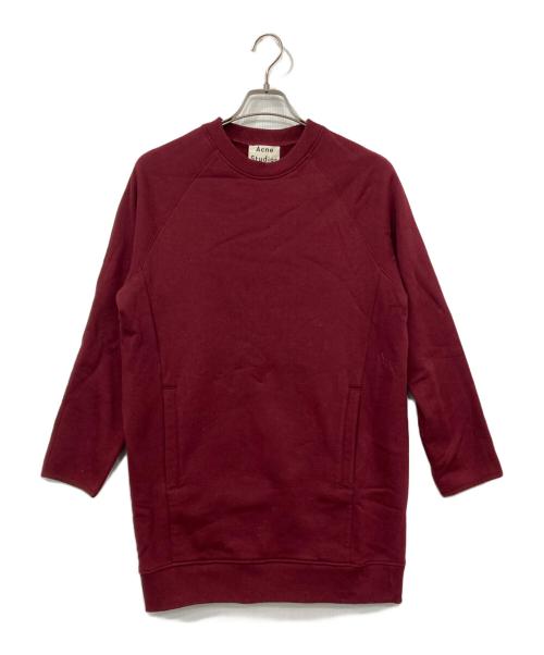 Acne studios（アクネ ストゥディオズ）Acne studios (アクネ ストゥディオズ) ラグランスウェット レッド サイズ:Sの古着・服飾アイテム