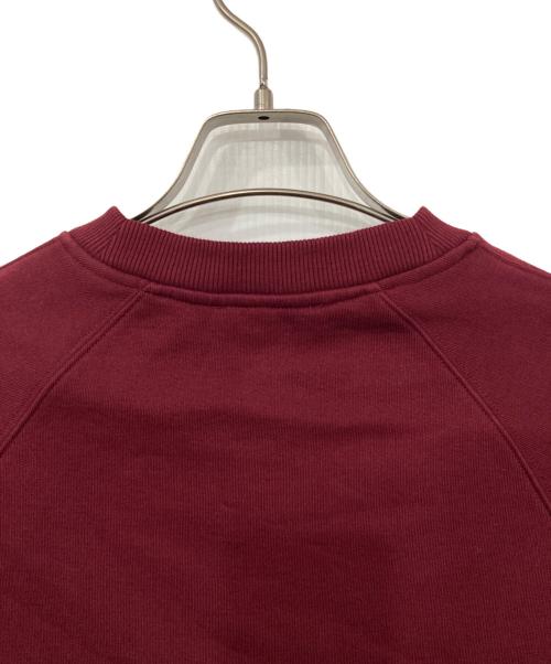 Acne studios（アクネ ストゥディオズ）Acne studios (アクネ ストゥディオズ) ラグランスウェット レッド サイズ:Sの古着・服飾アイテム