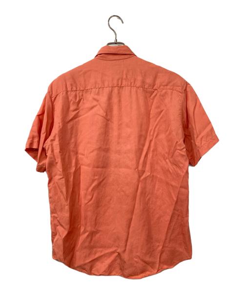 KENZO JEANS（ケンゾージーンズ）KENZO JEANS (ケンゾージーンズ) 半袖シャツ オレンジ サイズ:LARGEの古着・服飾アイテム