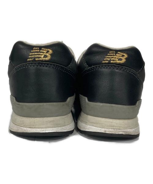 NEW BALANCE（ニューバランス）NEW BALANCE (ニューバランス) ローカットスニーカー ブラック サイズ:US7の古着・服飾アイテム