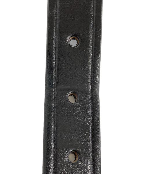 TORY LEATHER（トリーレザー）TORY LEATHER (トリーレザー) 3-PIECE SILVER BUCKLE BELTS ブラック サイズ:32の古着・服飾アイテム