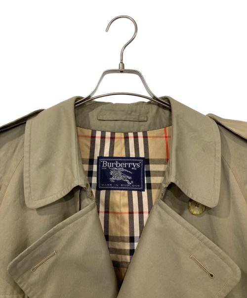 Burberry's（バーバリーズ）Burberry's (バーバリーズ) 裏ノバチェックトレンチコート ベージュ サイズ:UK40の古着・服飾アイテム