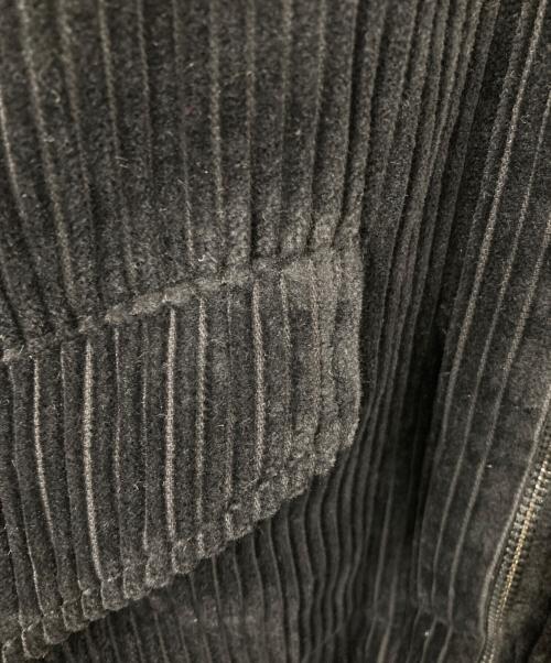 FRED PERRY（フレッドペリー）FRED PERRY (フレッドペリー) 襟ボア コーデュロイ ボンバージャケット ブラック サイズ:Mの古着・服飾アイテム