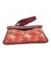 中古・古着 COACH (コーチ) PVCスマホショルダーバッグ レッド：5000円