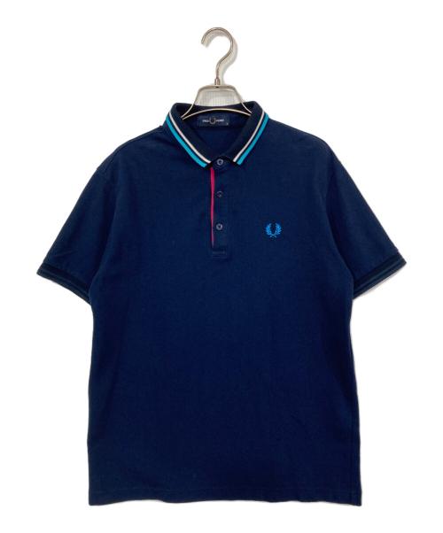 FRED PERRY（フレッドペリー）FRED PERRY (フレッドペリー) ポロシャツ ネイビー サイズ:Mの古着・服飾アイテム