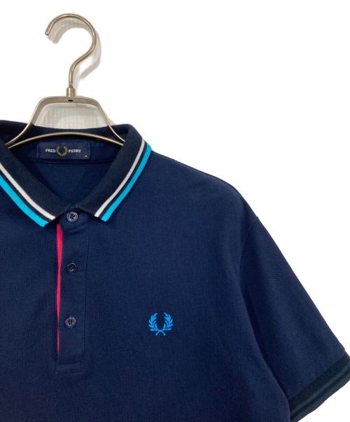 FRED PERRY（フレッドペリー）FRED PERRY (フレッドペリー) ポロシャツ ネイビー サイズ:Mの古着・服飾アイテム