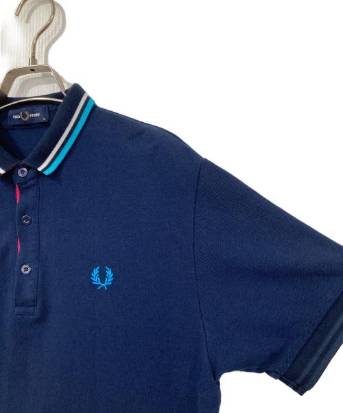 FRED PERRY（フレッドペリー）FRED PERRY (フレッドペリー) ポロシャツ ネイビー サイズ:Mの古着・服飾アイテム