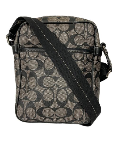 COACH（コーチ）COACH (コーチ) ヘリテージショルダーバッグ ブラックの古着・服飾アイテム